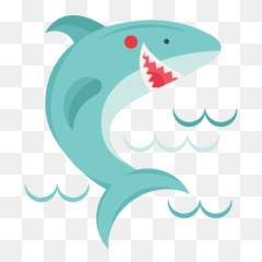 Shark Png Clipart Image - Cute Free Shark Svg,Shark Clipart Transparent Background