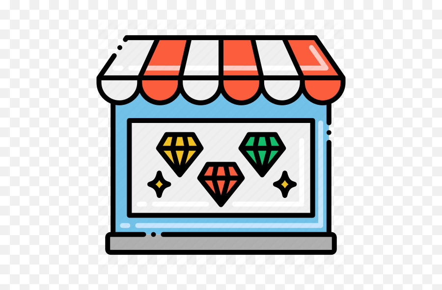 Diamond Merchandising Retail Shop Icon - Download On Online Shopping Mall Icon Png,Retailers Icon