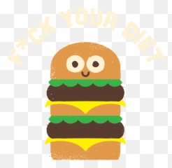 Cartoon Burger Png - Illustration,Cartoon Burger Png
