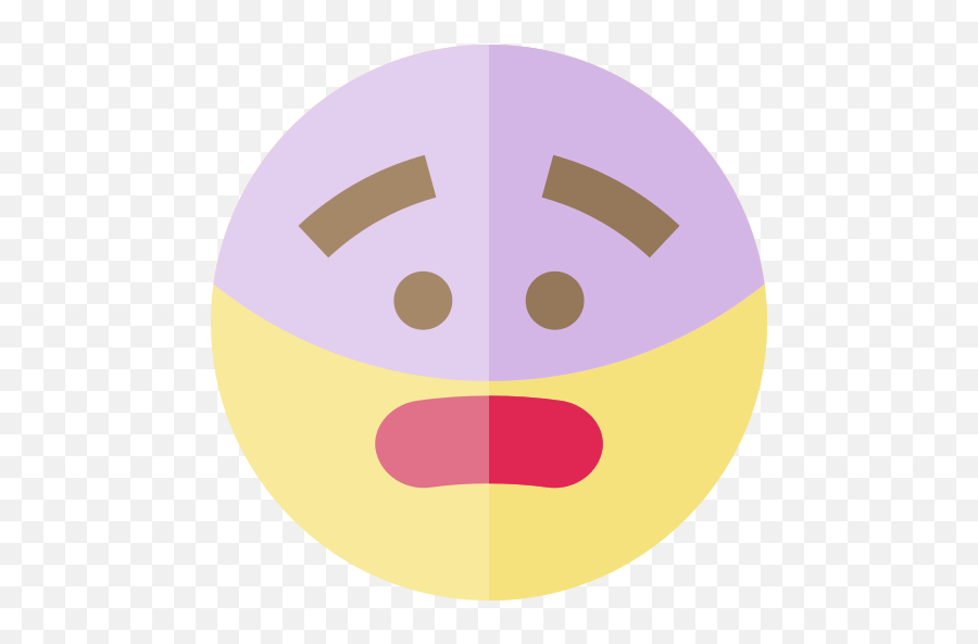 Surprised Emoji Png Icon 19 - Png Repo Free Png Icons Circle,Surprised Emoji Transparent Background