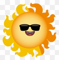 Download Hd Pause - Vector Sun Transparent PNG Image With Light Cartoon
