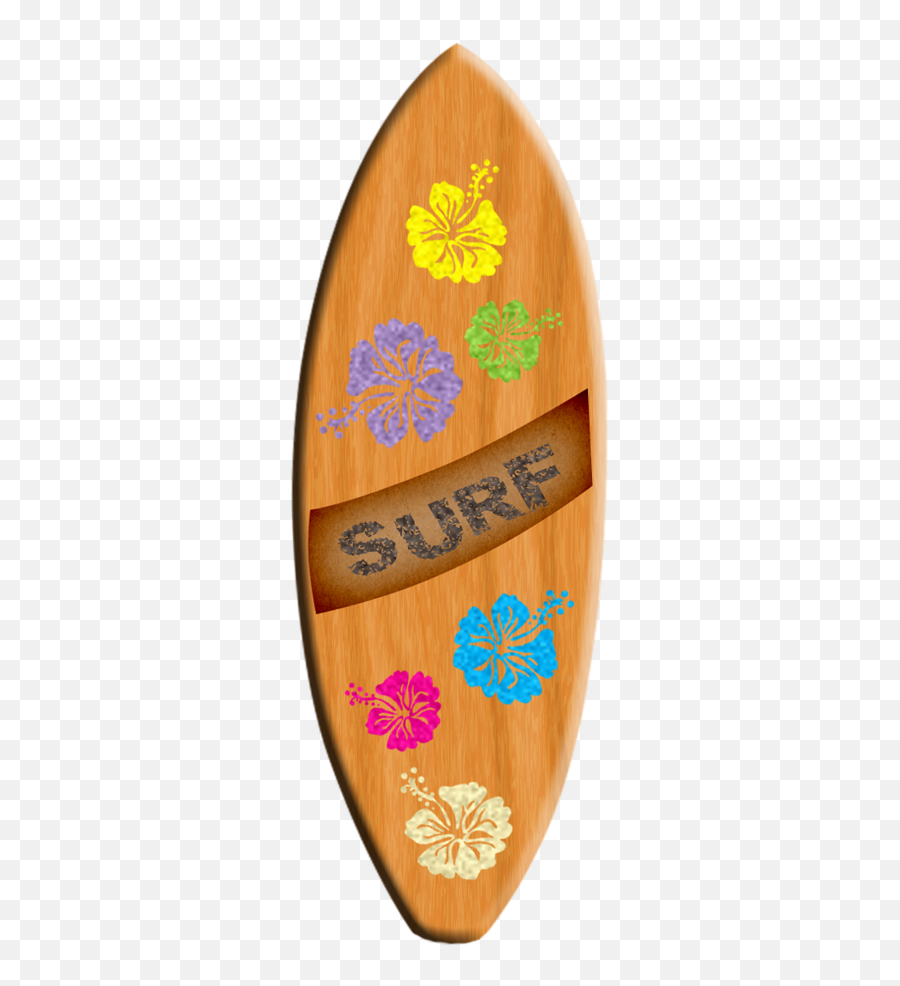 Orange Clipart Surfboard - Tabla De Surf Dibujo Png,Surfboard Png