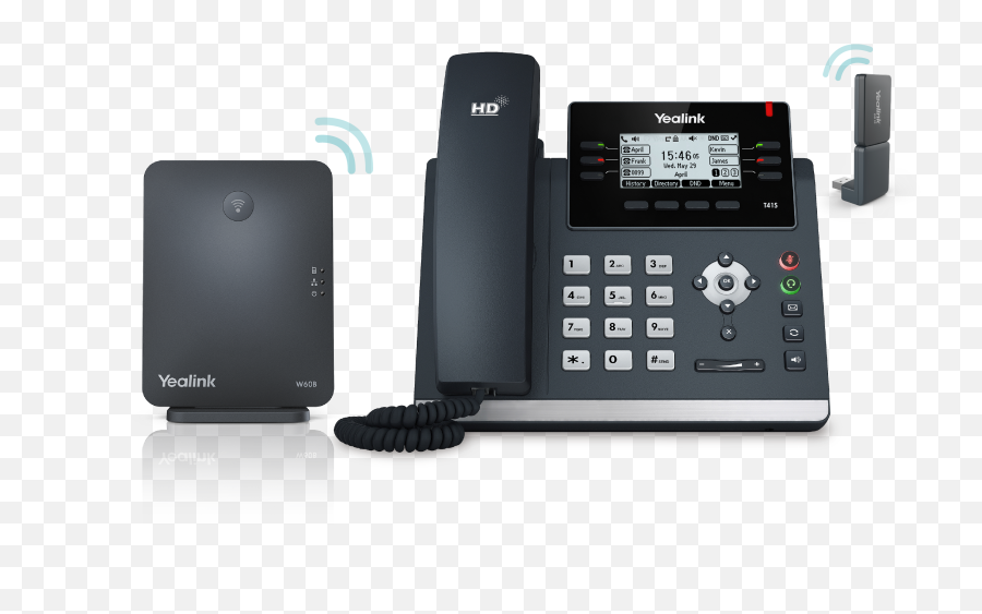 W41p - Yealink Uc U0026 C Terminal Voice Collaboration Yealink Wireless Ip Phone Png,Ip Phone Icon