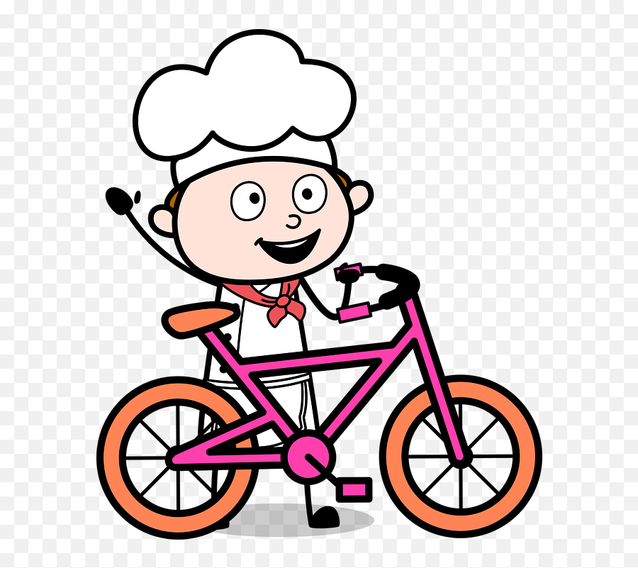 Cartoon Comic Chef - Free Image On Pixabay Cartoon Man With Cycle Png,Chef Icon Nature Bakery