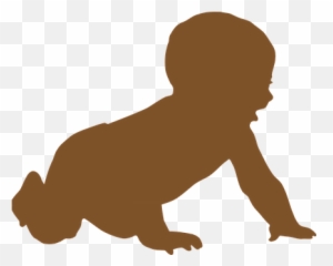 90 Free Crawling U0026 Vectors - Baby Silhouette Clipart png