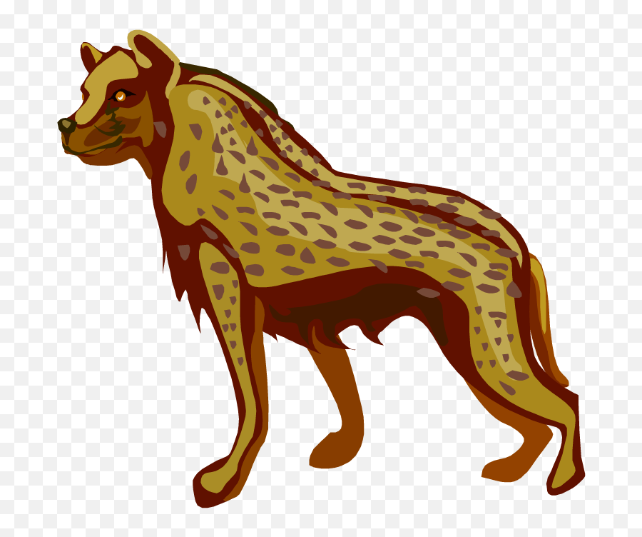 Hyena Png Alpha Channel Clipart Images - Hyena Emoji In Whatsapp,Hyena Png