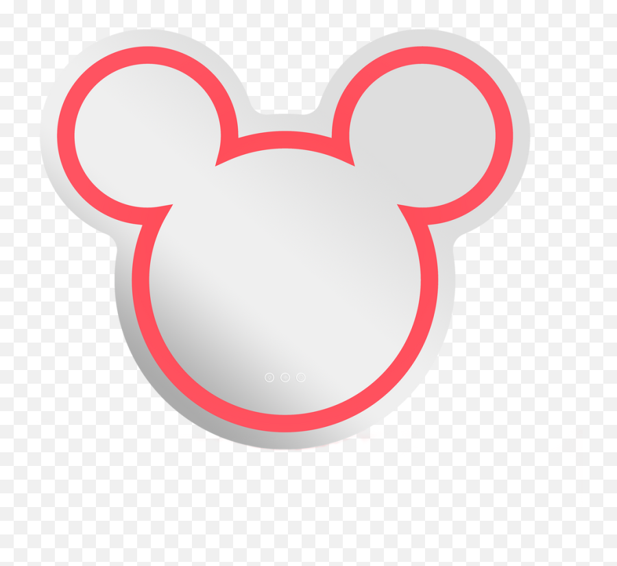 Mickey Mouse Led Wall Mirror Png Ears Icon