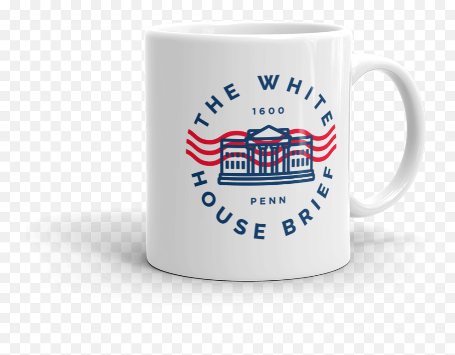 The White House Brief Logo Mug - Coffee Cup Png,White House Logo Png