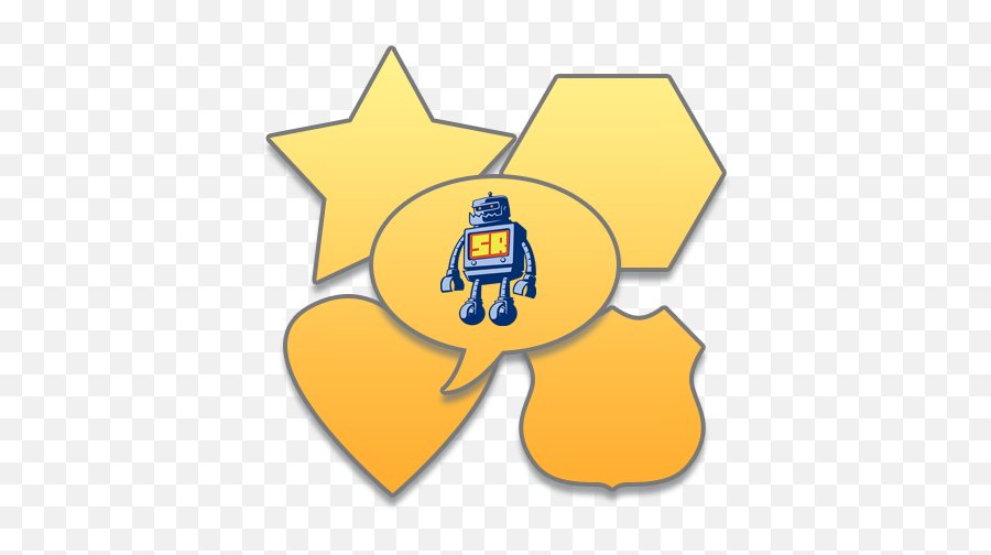 Custom Shape Stickers Sticker Robot Png Order Icon