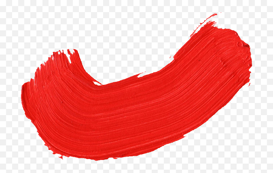 59 Red Paint Brush Stroke Png Transparent Onlygfxcom - Illustration,Paintbrush Clipart Transparent