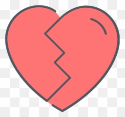 Broken Heart Png Icon 37 - Repo Free Icons Clip Art Of