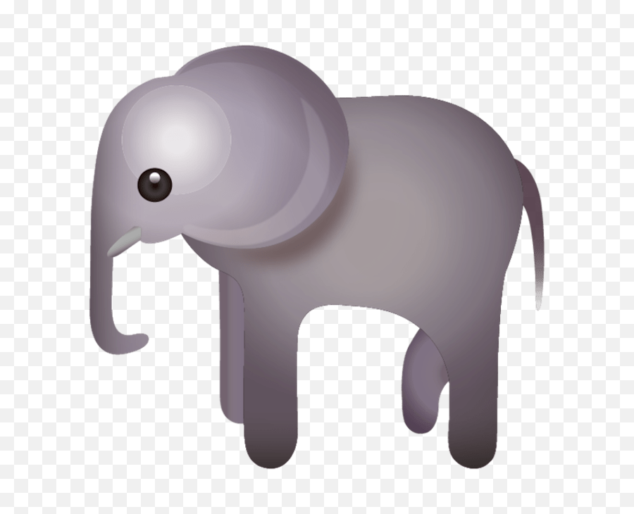 Elephant Emoji - Elephant Emoji Png,Cow Emoji Png