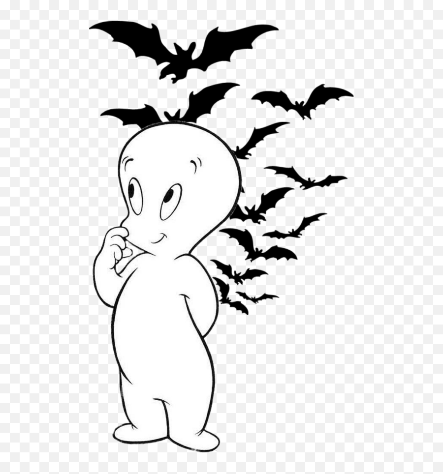 Casper Drawing Animated Transparent U0026 Png Clipart Free - Bats Flying Png,Casper Png