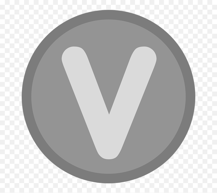 Volunteer Logo Voluntary - V Button Png,V Logo Png