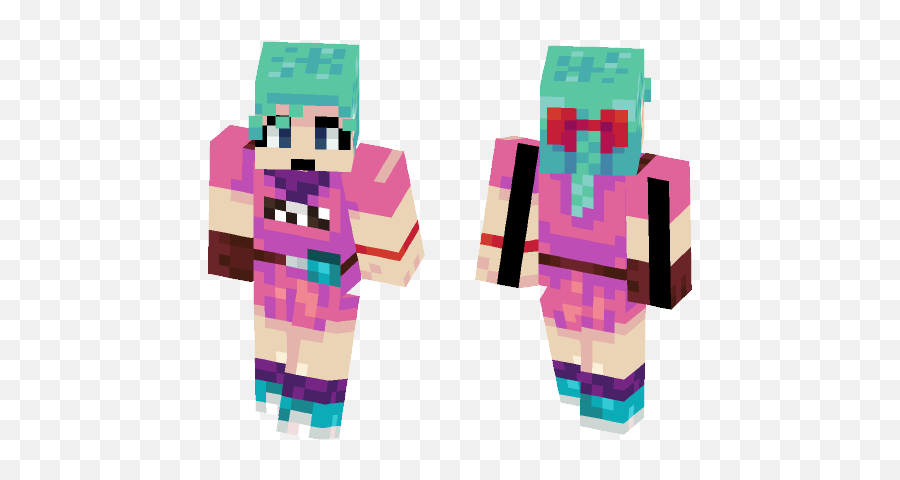 Download Bulma Minecraft Skin For Free Superminecraftskins - Skin De Minecraft Pe Bulma Png,Bulma Png