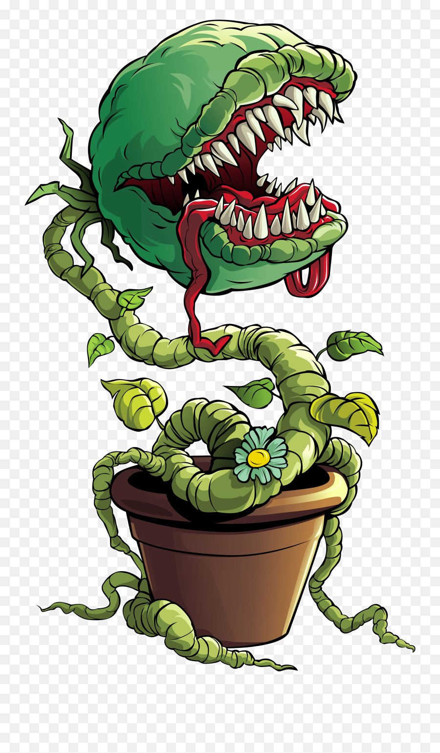 Download Free Png Venus Fly Trap Plant Monster Clip Art - Venus Fly Trap Art,Plant Cartoon Png