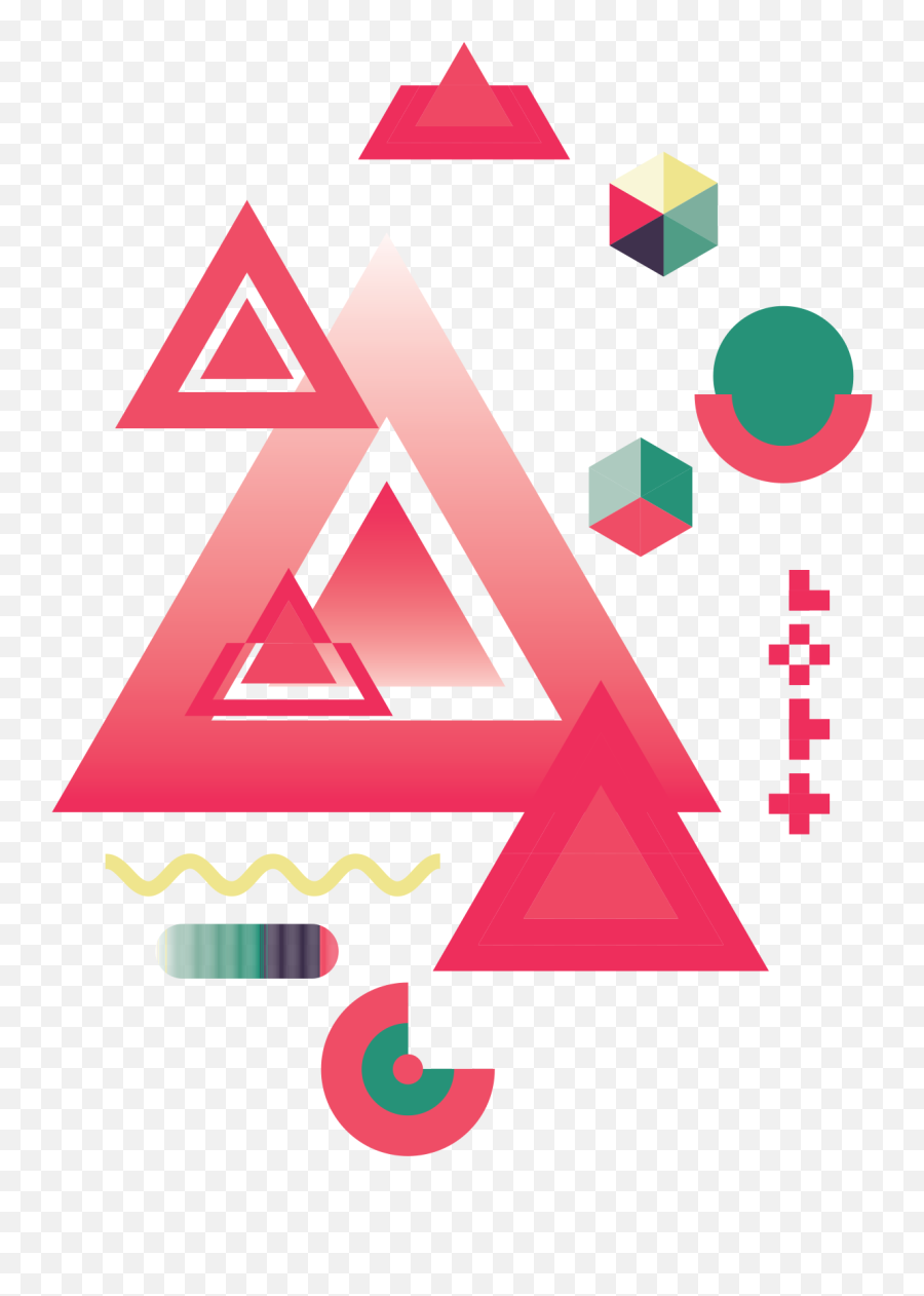 Geometry Clipart Color Shape - Geometric Shape Png,Abstract Shape Png