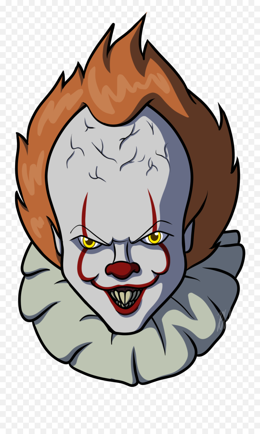 Pennywise Face Transparent Png Image - Pennywise Face Png,Pennywise Transparent