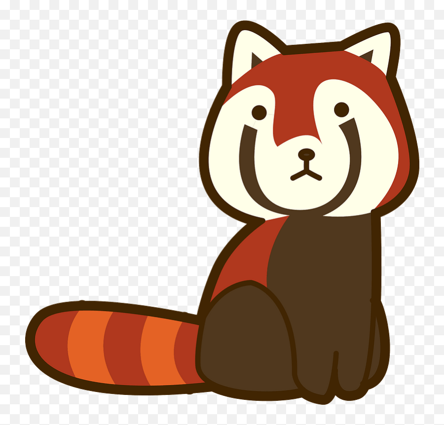 Red Panda Animal Clipart Png Transparent