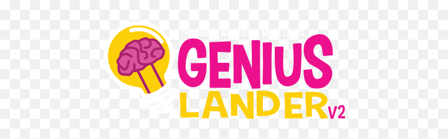 Genius Lander - Clip Art Png,Genius Logo