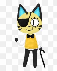 Drawing Of Bill Cipher As An Animal Crossing Character I - Crossing png