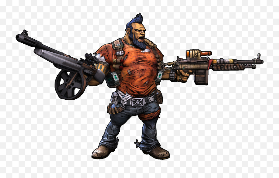 Download Borderlands Png Free - Salvador Bl2,Borderlands Png