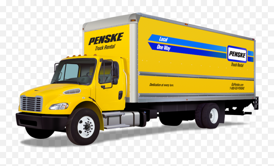 53 Foot Box Truck - Penske 26 Foot Truck Png,Box Truck Png