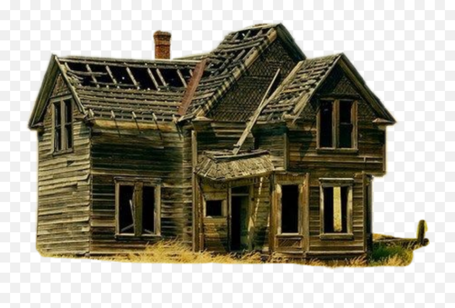 Download Oldhouse Sticker Png - Old Farm House Png,Old House Png