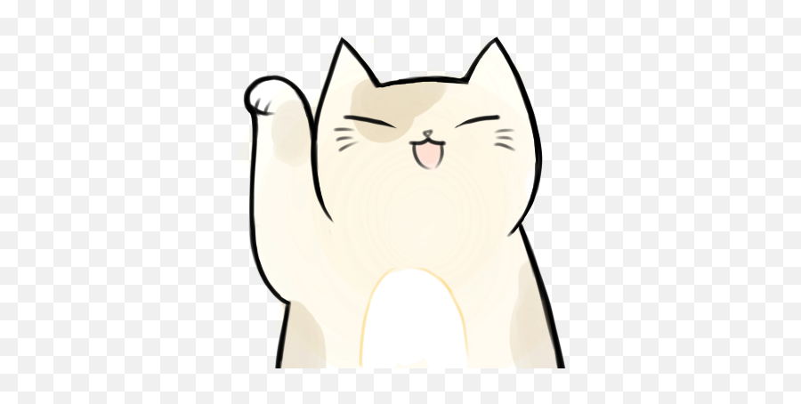 Cute Cat - Transparent Cute Cat Emoji Png,Cat Emoji Png