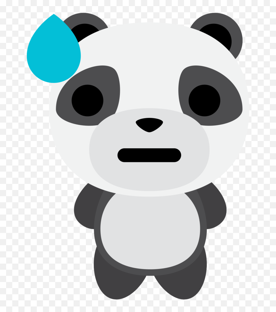 Panda Sweat Png With Transparent Background - Panda Png,Sweat Png