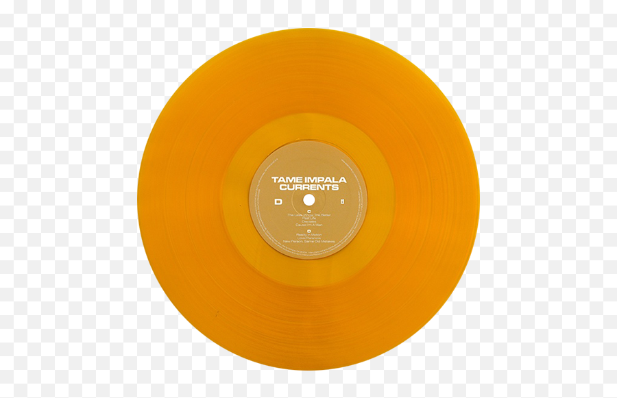 Tame Impala - Tame Impala Currents Gold Vinyl Png,Vinyl Png