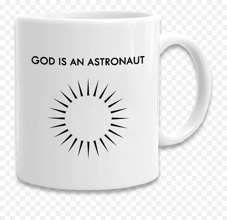 God Is An Astronaut - Magic Mug Png,Coffee Cup Logo