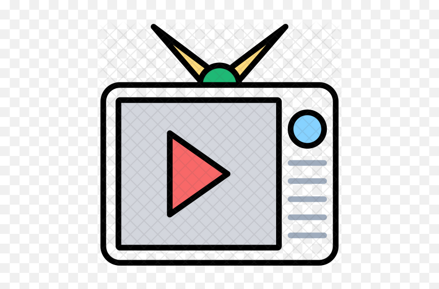 Live Streaming Icon Of Colored Outline - Vector Graphics Png,Live Stream Png