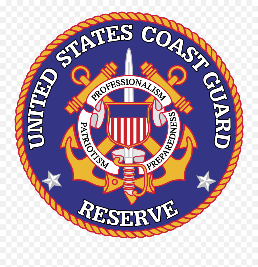 United States Coast Guard Reserve Logo - Coast Guard Logo Vector Png,Coast Guard Logo Png