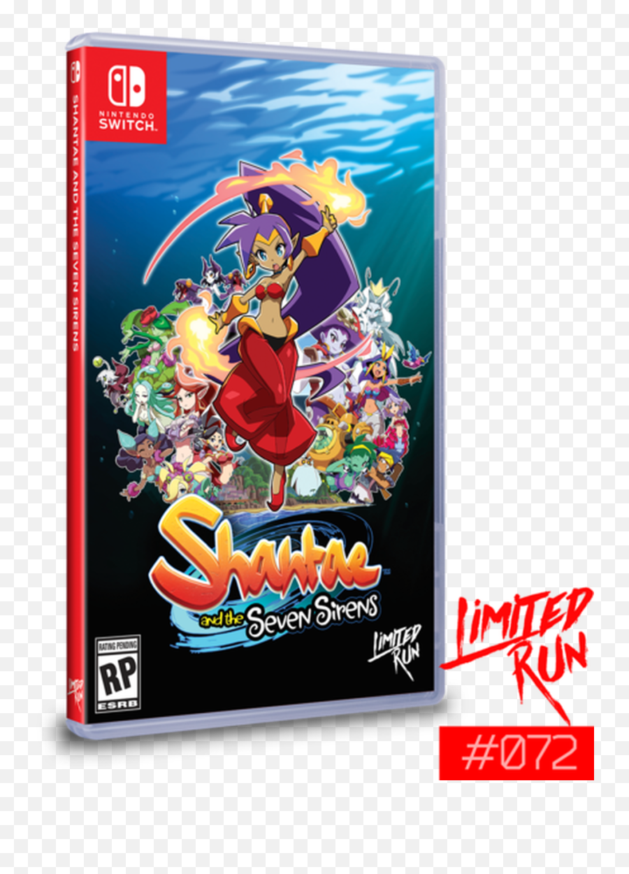 Seven Sirens For Nintendo Switch - Samurai Jack Battle Through Time Nintendo Switch Png,Shantae Logo