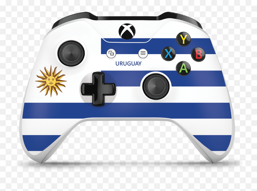 Xbox One Controller Skin - Xbox One Back Button Png,Uruguay Flag Png