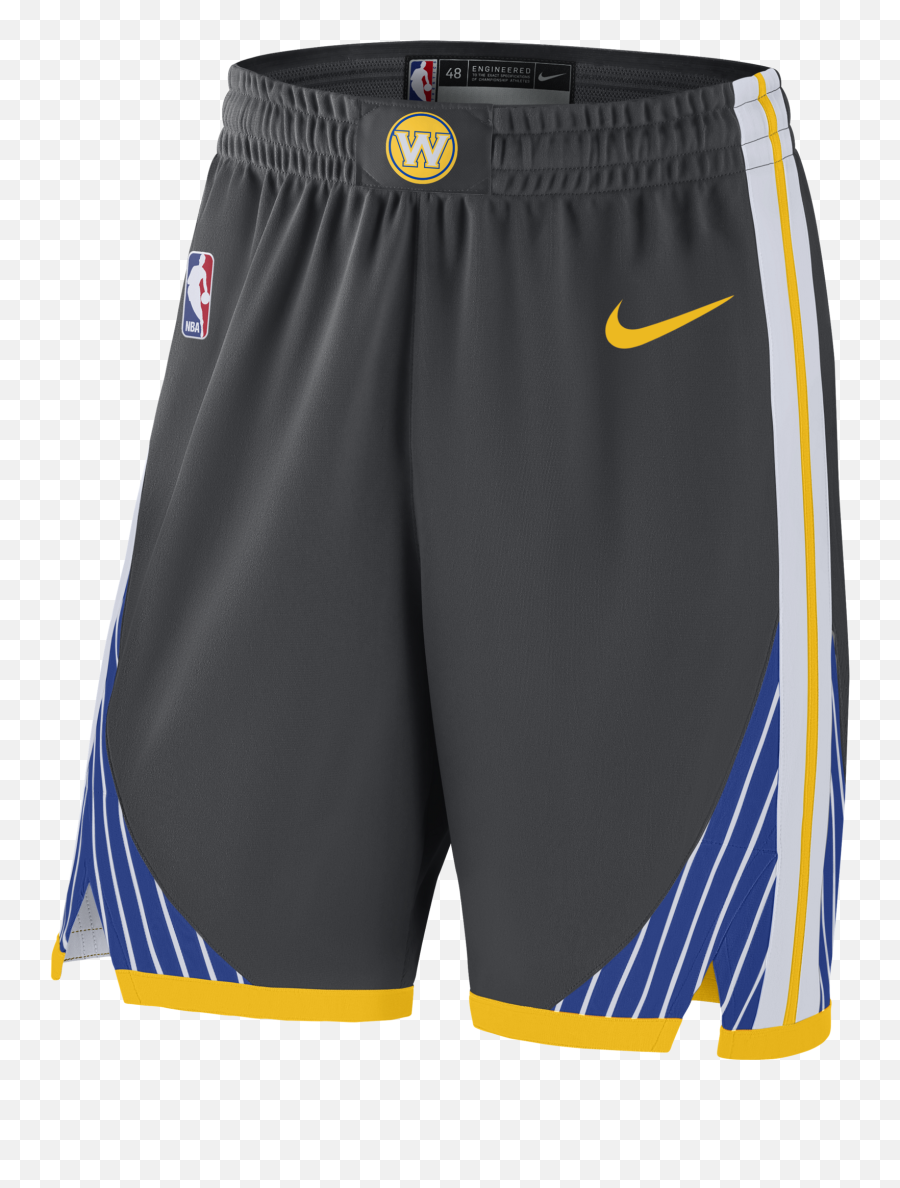 Nike Nba Golden State Warriors Gsw Authentic Shorts - Warriors Short Jersey Authentic Png,Golden State Logo Png