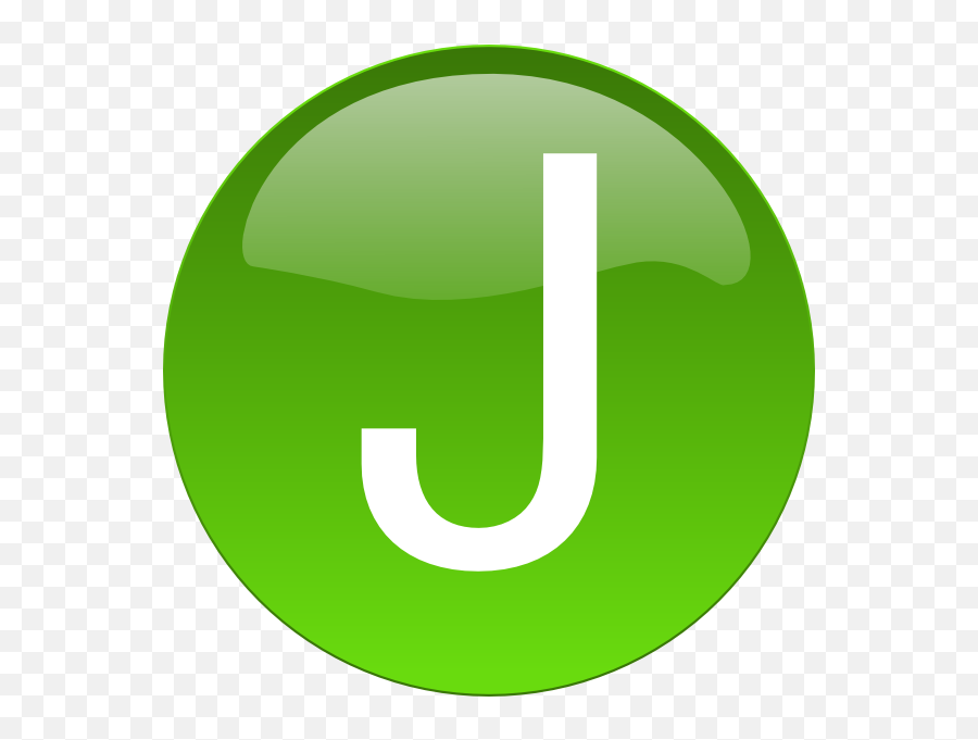 Letter J In Green Transparent Cartoon - Jingfm Transparent Letter J Green Png,Letter J Png