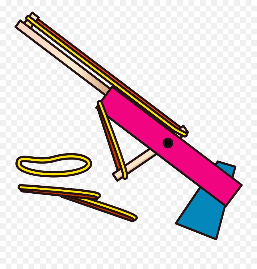 Rubber Band Gun Toy Clipart Free Download Transparent Png