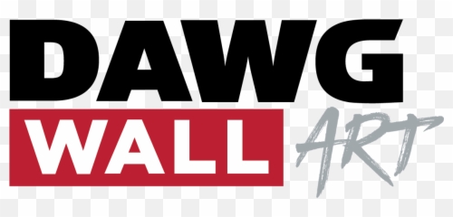 Georgia Bulldogs Wall Art - Horizontal png