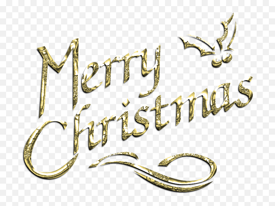 Merry Christmas Text Images Png - Merry Cheristmas Clipart Transparent Background,Merry Christmas Gold Png