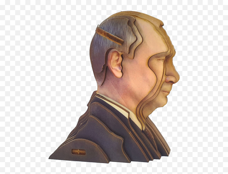 Vladimir Putin 3d Wooden Puzzle - Fictional Character Png,Putin Icon