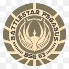 Battlestar Logo Vector - Galactica png
