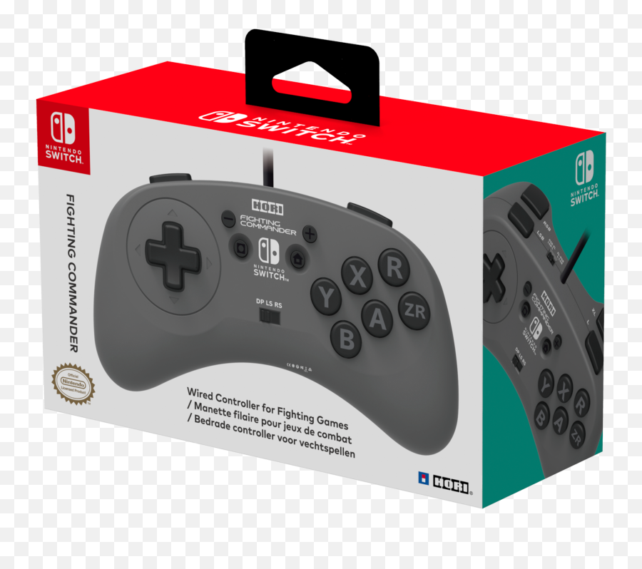 Switch Fighting Commander Wired - Hori Fighting Commander Png,Nintendo Switch Hide Game Icon