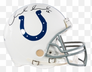 Andrew Luck Signed Full - Size Indianapolis Colts Helmet Revolution Helmets png