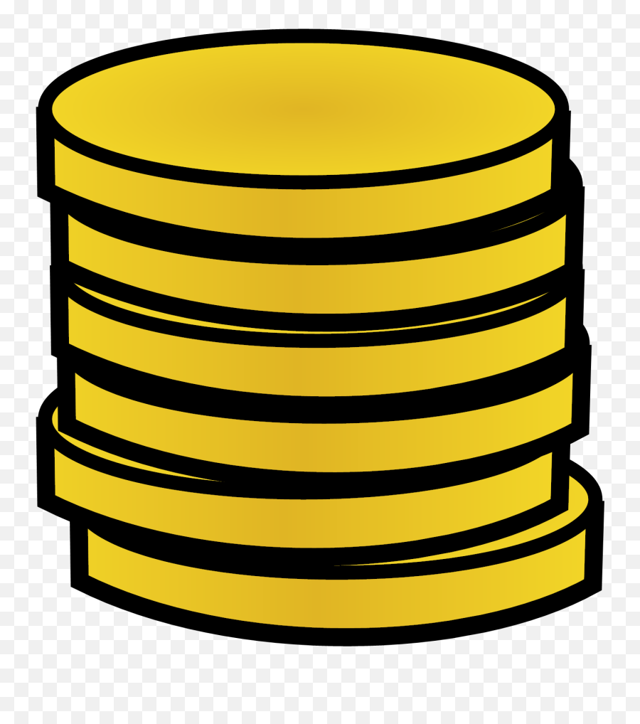 Coins Gold Stack - Stack Of Coins Clipart Png,Pile Of Gold Png