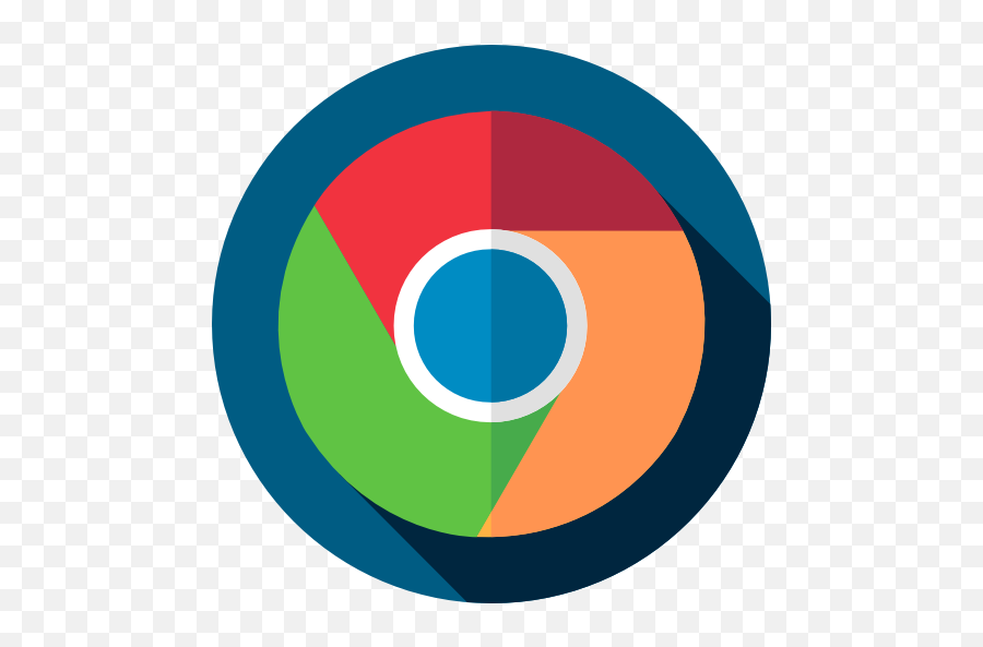 Chrome - Google Chrome Flat Icon Png,Google Chrome Custom Icon