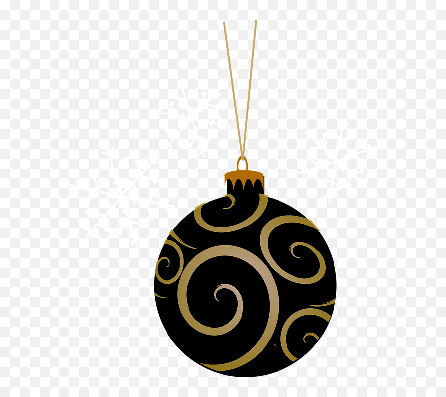 Bauble Black Tree - Free Vector Graphic On Pixabay Gold And Black Baubles Png,Black Tree Png