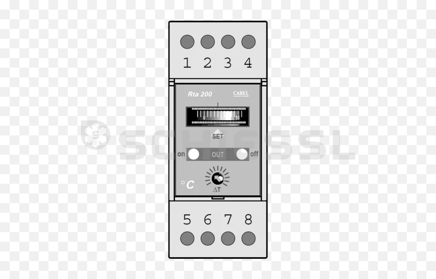 Carel Temperature Controller Rta200b - 230 230v 5060hz 5410073 Electricity Meter Png,Icon Rta