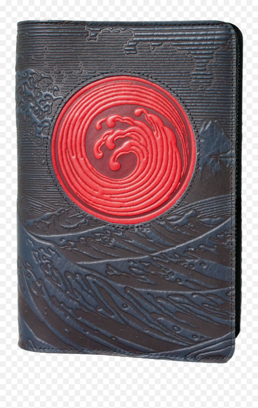 Oberon Design Leather Refillable Icon Journal Cover Zen Wave - Book Cover Png,Format Factory Icon